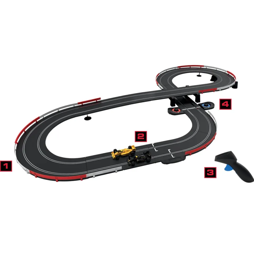 Circuit de voiture Scalextric : Grand Prix années 80 - Scalextric