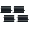 Circuit de voitures Carrera Go : Extension de 4 rails droits 17 cm - Carrera
