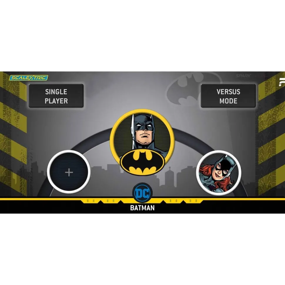Circuit de voitures Scalextric Spark Plug : Batman contre Joker - Scalextric