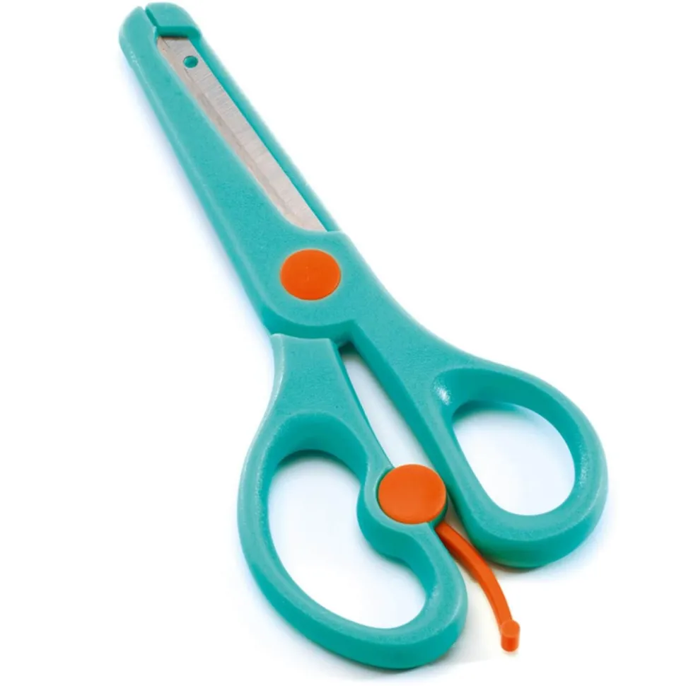 Ciseaux avec sécurité enfant - Djeco