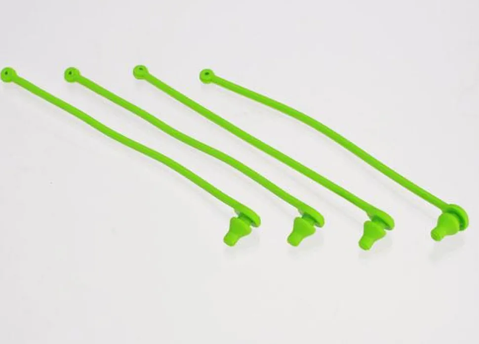 Clips De Carrosserie Verts (4) - Traxxas