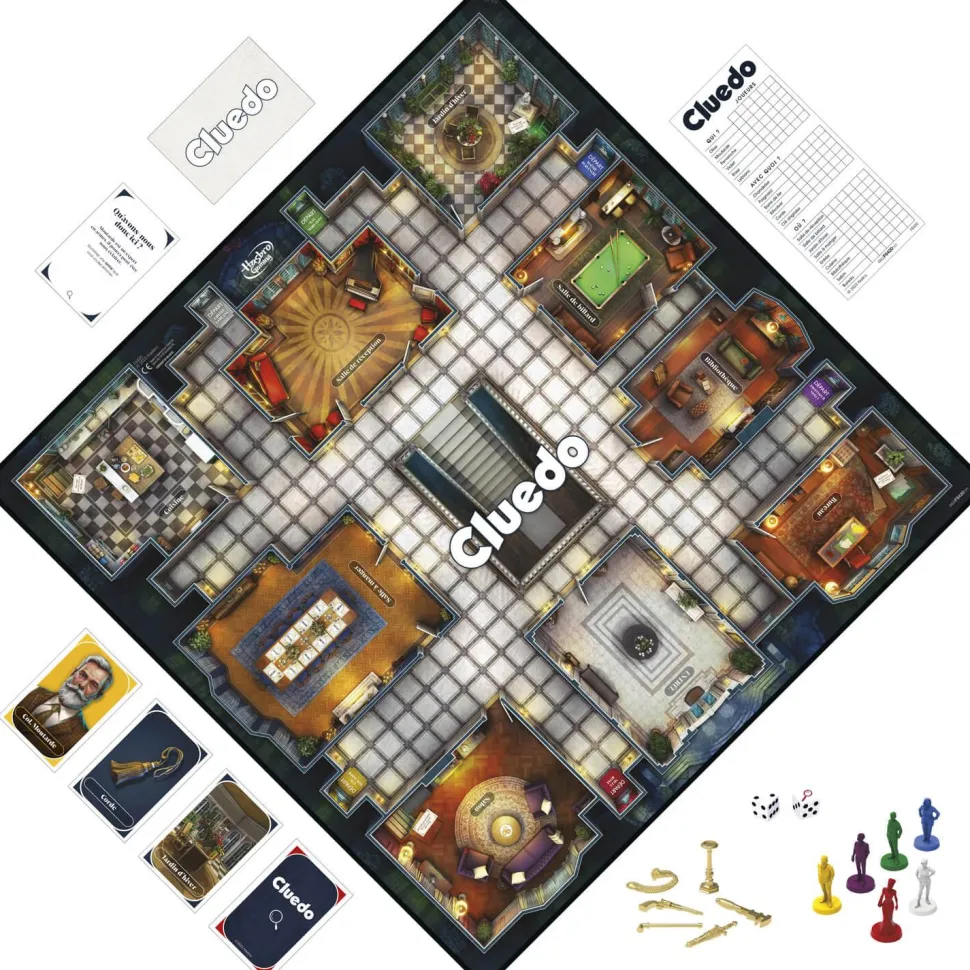 Cluedo classique, Nouvelle version - Hasbro