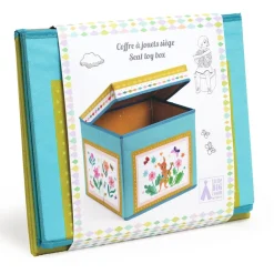 Coffre à jouet siège : Roulotte - Djeco