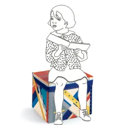 Coffre à jouets : Fusée - Djeco