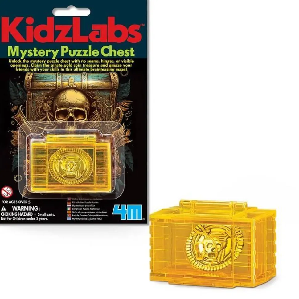 Coffre Puzzle Mystère - 4M