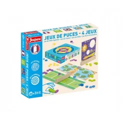 Coffret 4 jeux : Jeux de puces - JeuJura