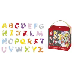 Coffret 52 lettres magnétiques Splash - Janod