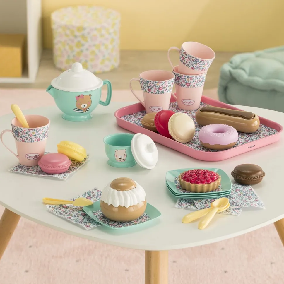 Coffret accessoires Corolle : Ma dinette thé et goûter - Corolle