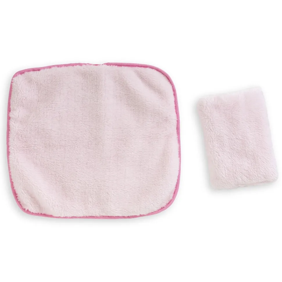 Coffret accessoires pour Grand poupon 36 cm et 42 cm : Couffin et Peluche rose - Corolle