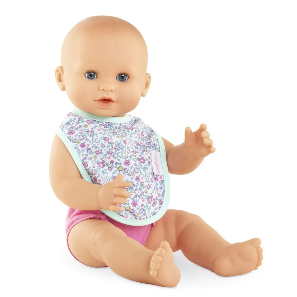 Coffret accessoires pour Grand poupon 36 cm : A langer floral - Corolle