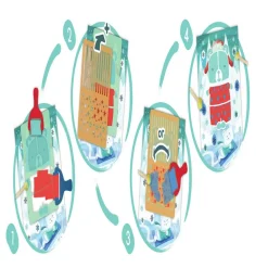 Coffret artistique peinture à l'épponge - Hape