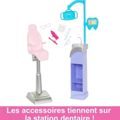 Coffret Barbie : Cabinet Dentaire - Mattel