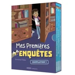 COFFRET BIBLIOTHÈQUE 1 - MES PREMIÈRES ENQUÊTES - TOMES 1 À 3 - Editions Auzou