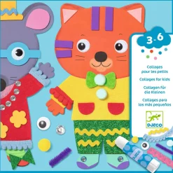 Coffret collage : Petits choux - Djeco