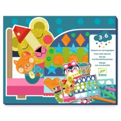 Coffret coloriage : Normé mais drôle - Djeco