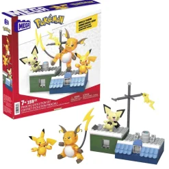 Coffret Construction : Mega Pokémon Évolution - Pikachu - MegaConstrux