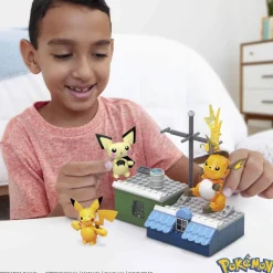 Coffret Construction : Mega Pokémon Évolution - Pikachu - MegaConstrux