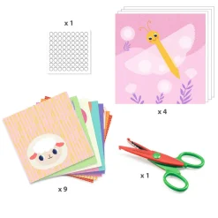 Coffret créatif : Découper en crans - Djeco