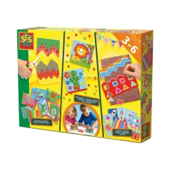 Coffret créatif : Perforer, découper et faire des mosaïques - SES Creative