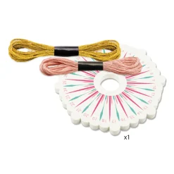 Coffret créatif bracelets Kumihimo : Céleste - Djeco