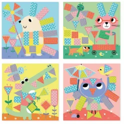 Coffret Créatif Découpage et Collage - 4 ans - Janod