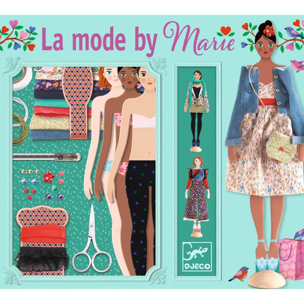 Coffret création styliste : La mode by Marie - Djeco
