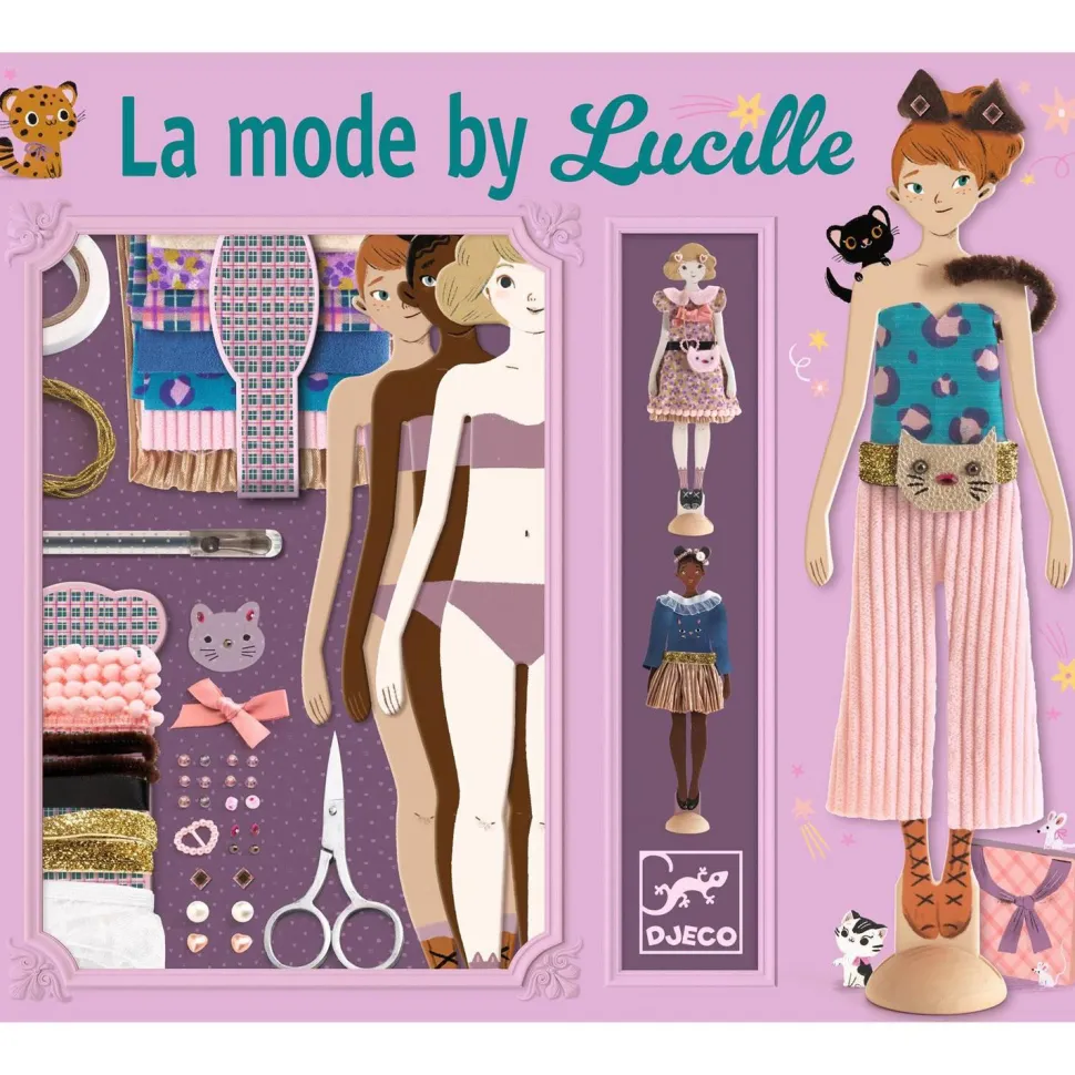 Coffret création styliste : La mode by Lucille - Djeco