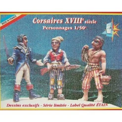 Coffret de 3 figurines - Corsaires - Soclaine