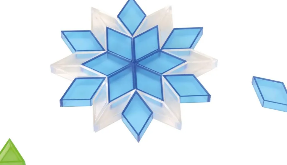 Coffret de 360 pièces plastiques colorées à déposer, placer - Eduplay