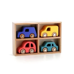 Coffret de 4 voitures - City - Vilac