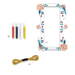 Coffret de bracelets et métier à tisser : Minuscules - Djeco