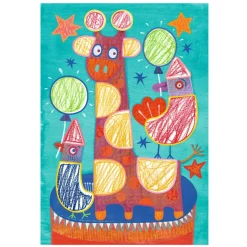 Coffret de coloriage : Funambule et balles - Djeco