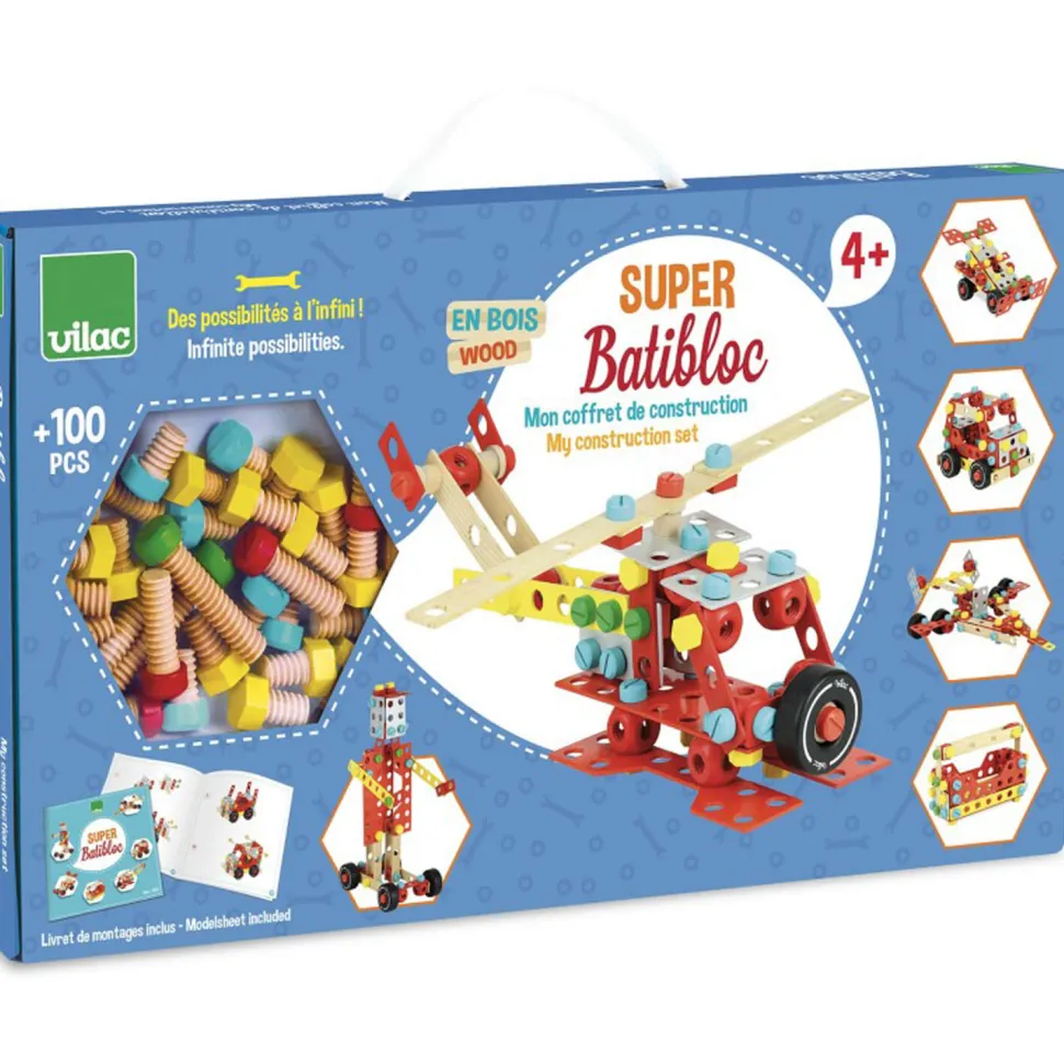 Coffret de construction : Batibloc - Vilac