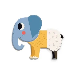 Coffret de magnets en bois : 10 animaux rigolos - Ingela P.Arrhenius - Vilac