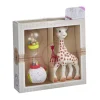Coffret de naissance SophieSticated Classique : Sophie la girafe, hochet soft maracas - Vulli
