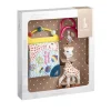 Coffret de naissance Sophie la girafe : Livre d'éveil et hochet - Vulli