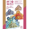 Coffret DIY : 4 diadèmes Mosaïques à décorer : Enchanteresses - Djeco