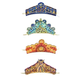 Coffret DIY : 4 diadèmes Mosaïques à décorer : Enchanteresses - Djeco