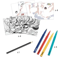 Coffret Djeco Inspired by : Heroes - Djeco