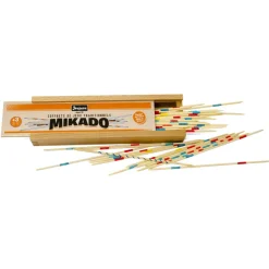Coffret en bois : Mikado - JeuJura