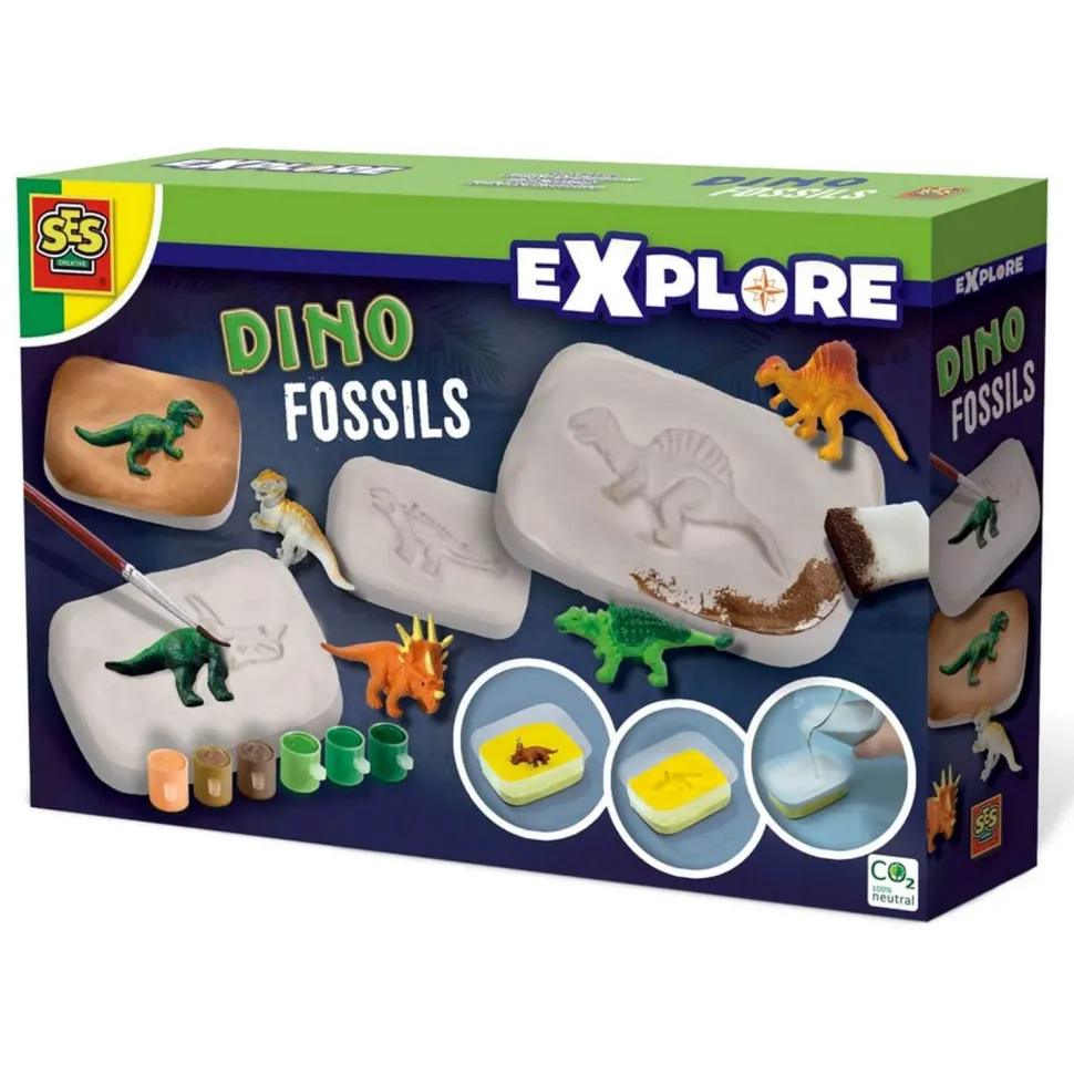 Coffret Explore : Fossiles de dinosaures - SES Creative