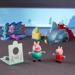 Coffret Figurines Peppa Pig : Peppa à l'aquarium - Hasbro