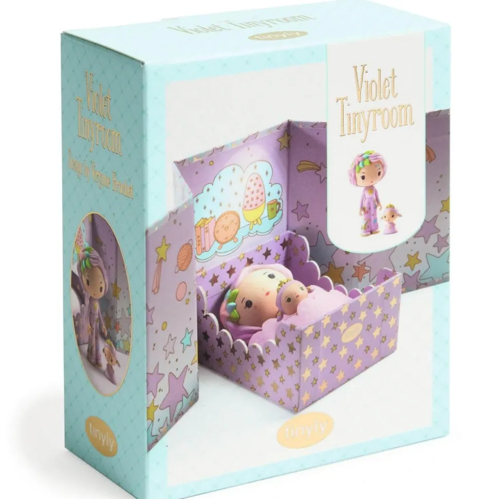 Coffret figurines Tinyly : Violet Tinyroom - Djeco