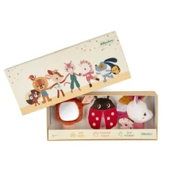 COFFRET HOCHETS SENSORIELS POUR BEBE - LENA - Lilliputiens