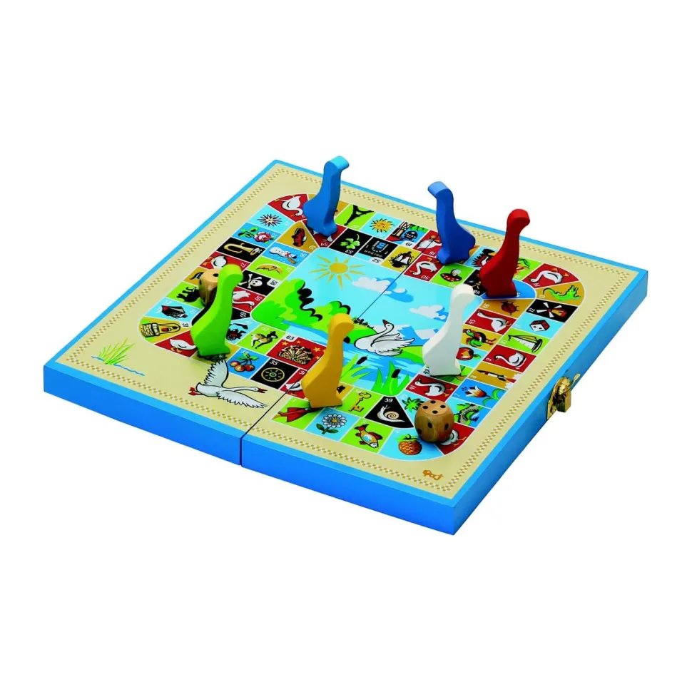 Coffret Jeu de l'Oie en bois - JeuJura