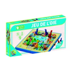 Coffret Jeu de l'Oie en bois - JeuJura