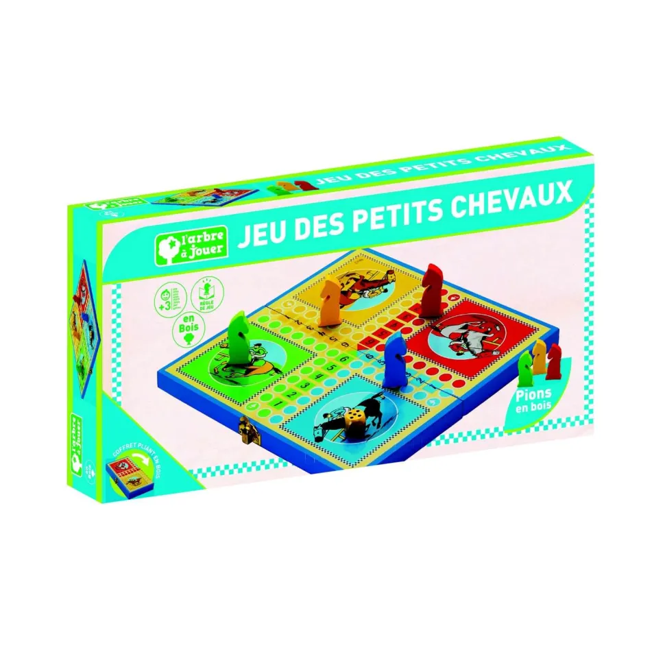Coffret Jeu des Petits Chevaux - JeuJura
