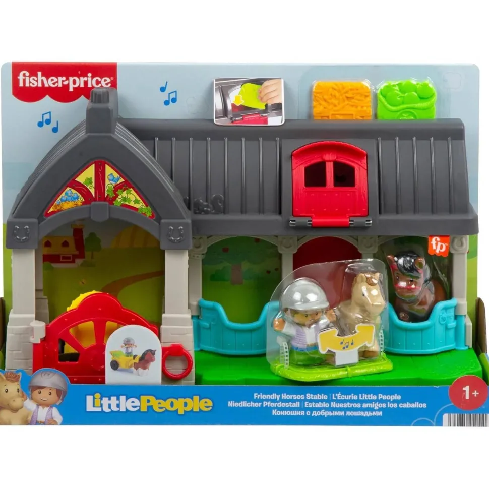 Coffret Little People : L’Écurie Des Joyeux Chevaux - Fisher-Price