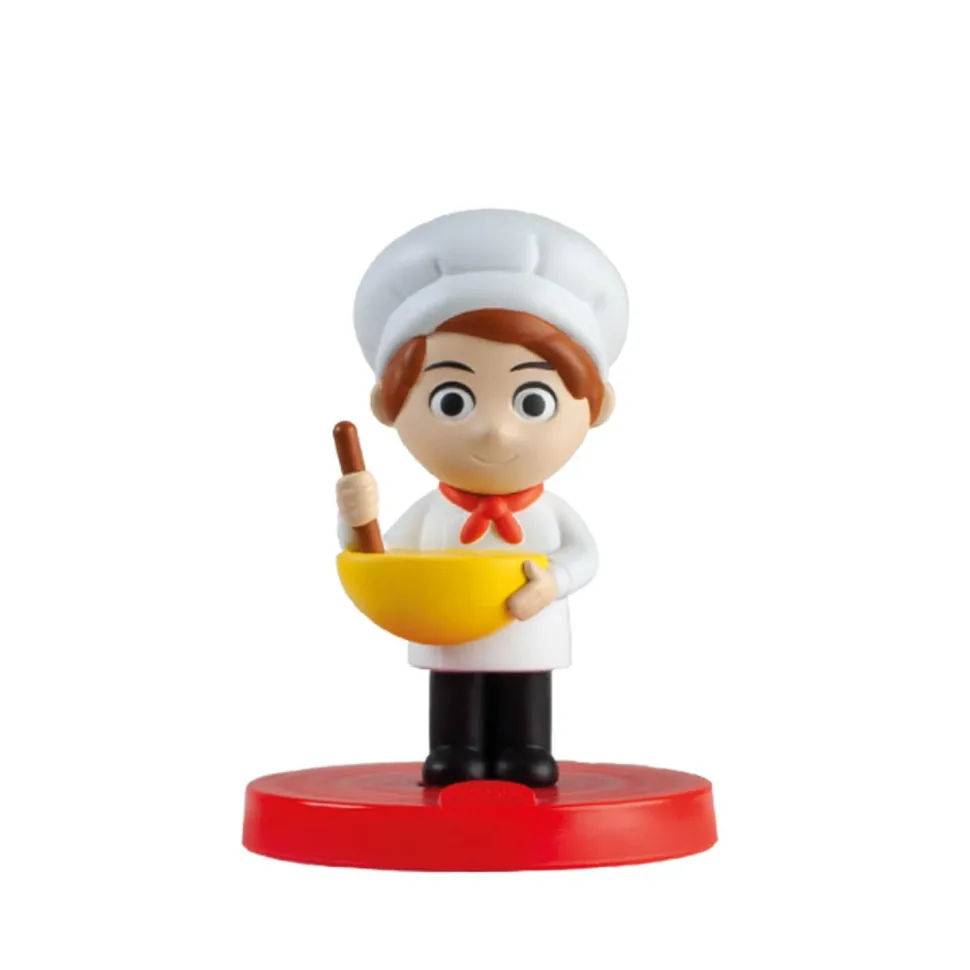 Coffret livre et figurine pour conteuse à histoires : Aujourd'hui c'est moi qui cuisine - Faba