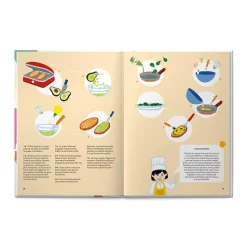 Coffret livre et figurine pour conteuse à histoires : Aujourd'hui c'est moi qui cuisine - Faba